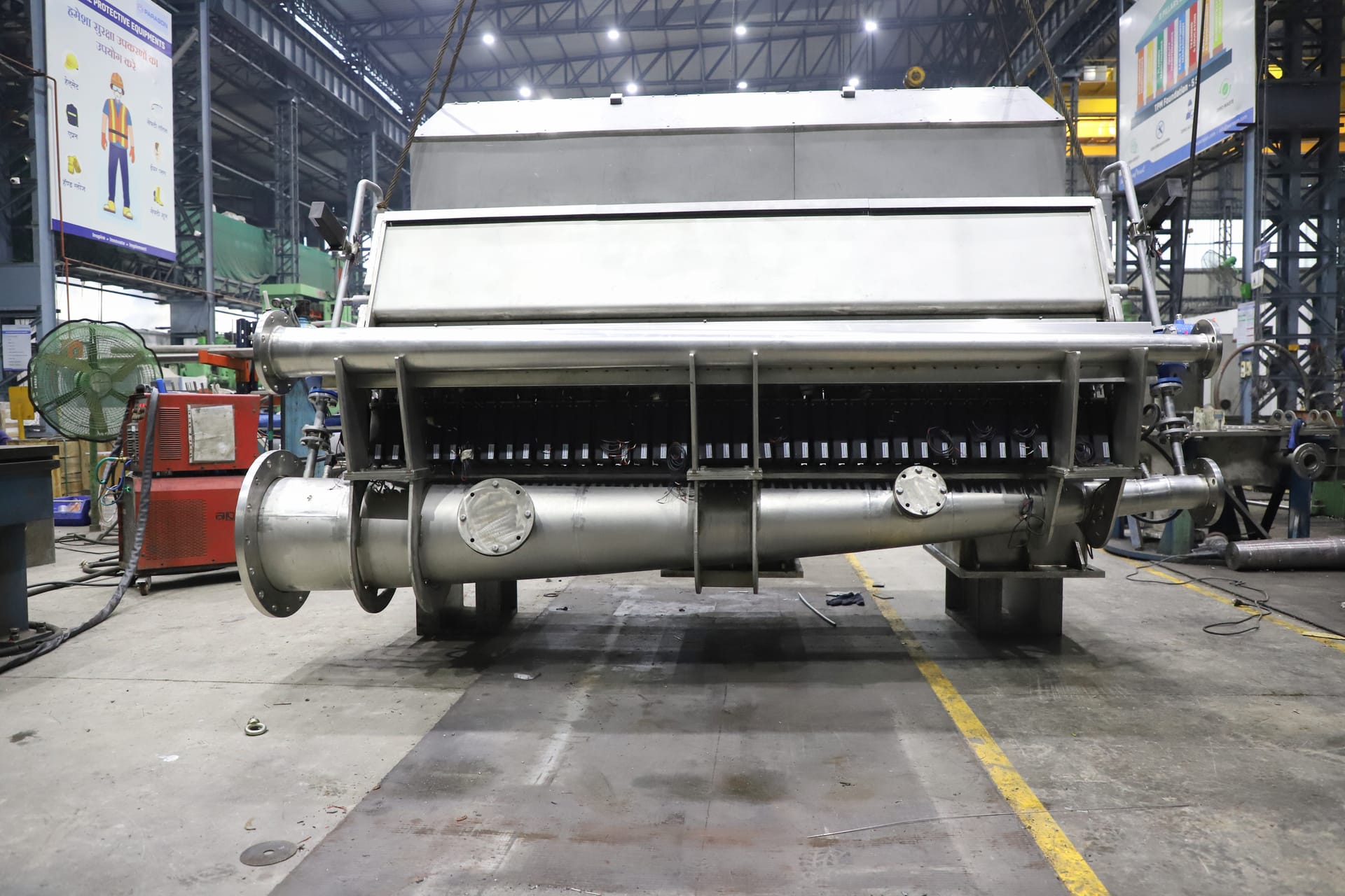 Hydraulic Headbox Installation - View 1